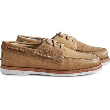 Sperry Cloud Authentic Original 3-eye Suede Hnede - Panske Mokasíny